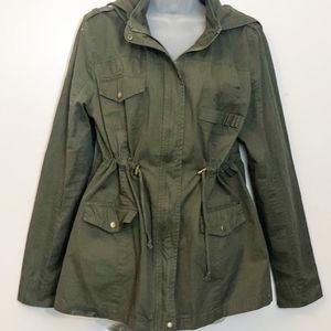 🎄Army Hoodie Utility Jacket Size XL